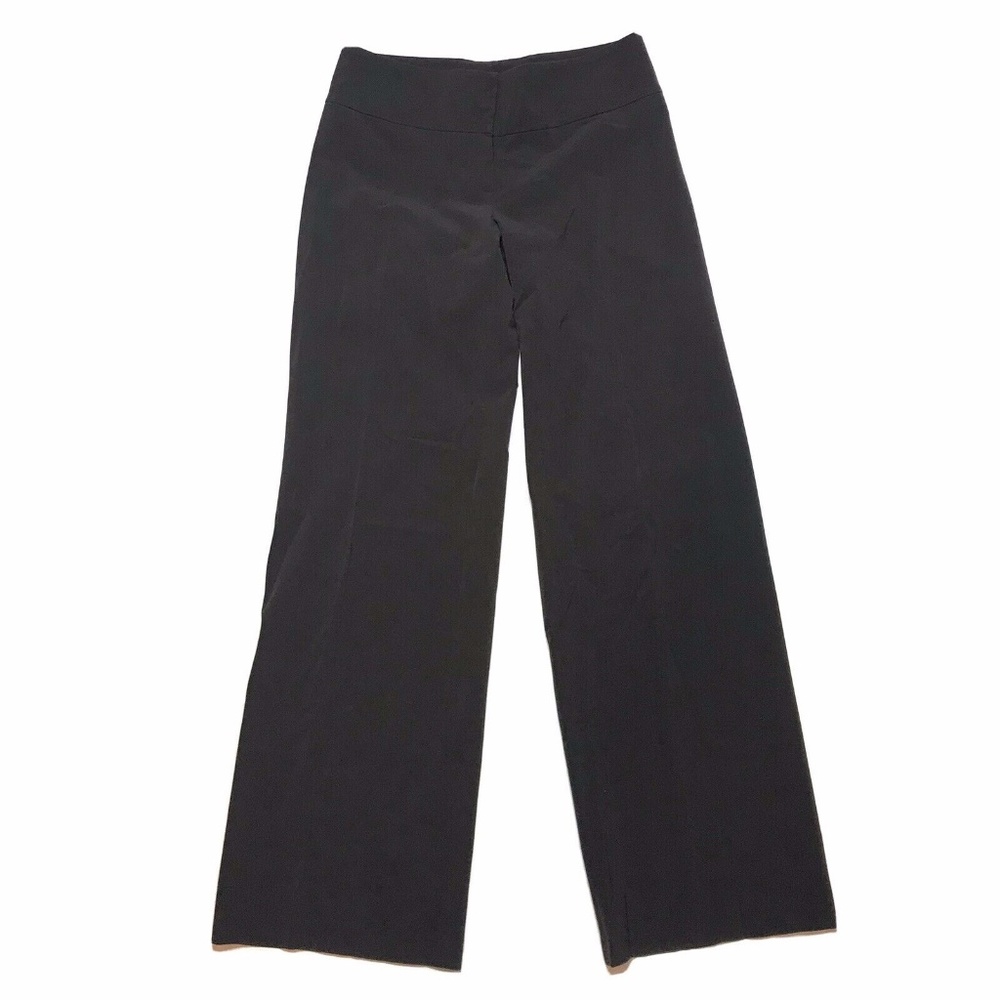 Avenue Montaigne Wide Leg Dress Pants Brown